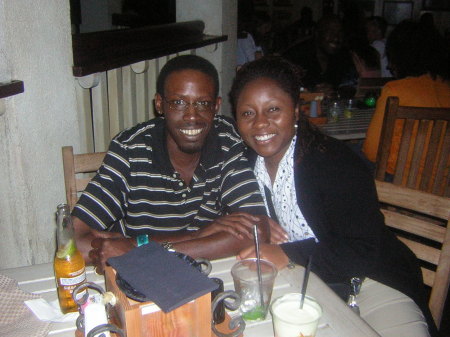 me and ny cuz chillin at bob marleys