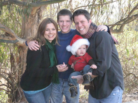 My sister Heather and her family 2007