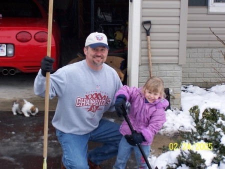 Winter 2005 with Lily