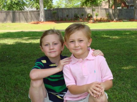 Cameron and Braedon 2007