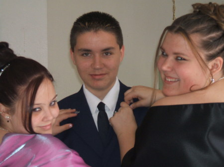 My son Tim, daughter Allie and their friend Amber