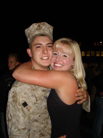 MY SON'S HOME COMING FROM IRAQ 2006