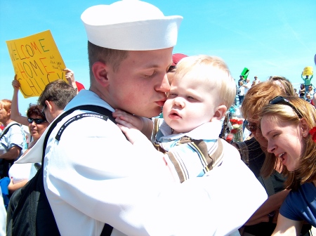 Father and Son Reunite