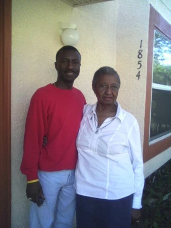 Me and my Mother December 2005-visiting Florida