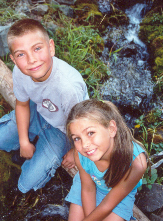 Cole & Jaycie - Wallowa Lake 2005