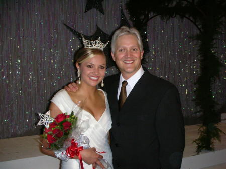 Me with my daughter - Miss Maine 2006