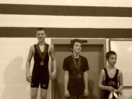 Tyler's 1st place wrestling 2006