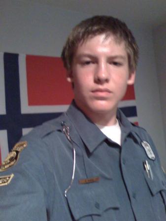 Kory in his Cadet uniform 2008