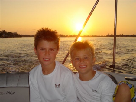 Zach and Jake Romp Summer 2006