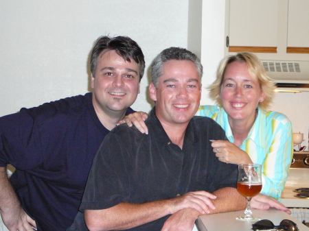 Jon Arnold, Dave Sheehan and Diane - Summer 2006