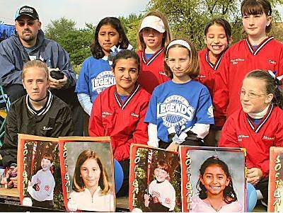 Me and My Daughter's Softball Team