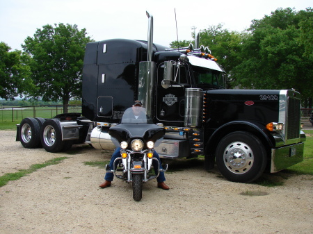 truck and bike