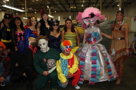 Halloween 2010 - work costume contest.