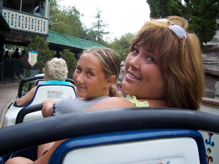 Taylor and I at Disneyland