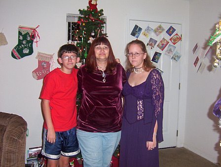 my mom and my kids