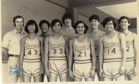 GW Warriors Basketball Team 1974