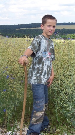 Grant, 9 years old, in the summer of 2007