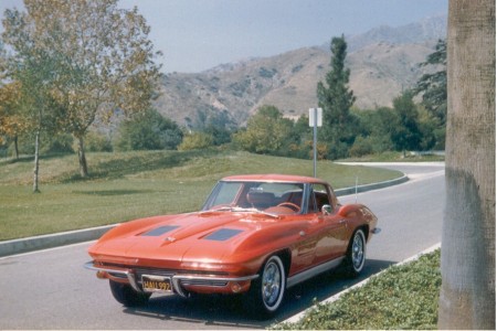 My '63 Corvette at Brand Library