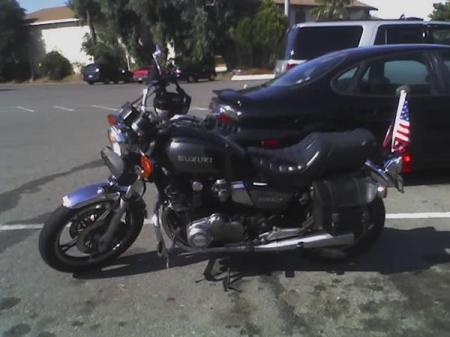 the 1983 Suzuki GS1100 I currently ride