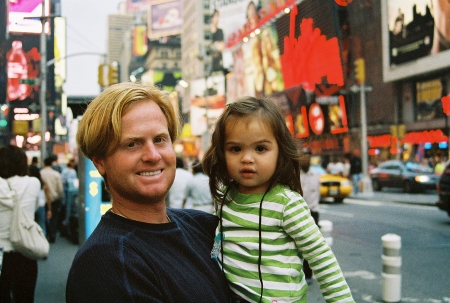 My daughter and I in NYC