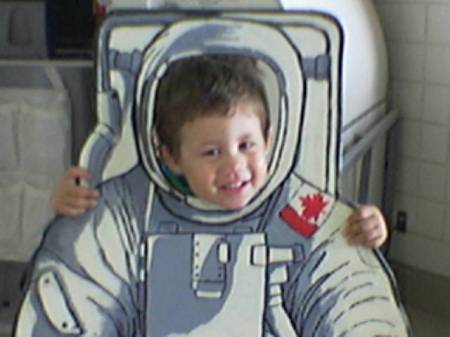 FUTURE ASTRONAUNT...WILLEM MARTIN!!!BLAST OFF!