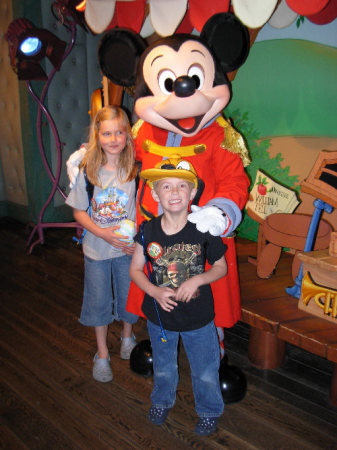 At Disneyland, 2007