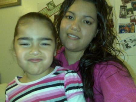 My daughter & grandaughter, thet're so beautiful