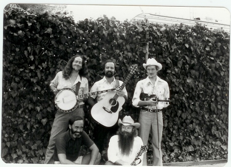 Garry (far left) Bottom Dollar String Band '78