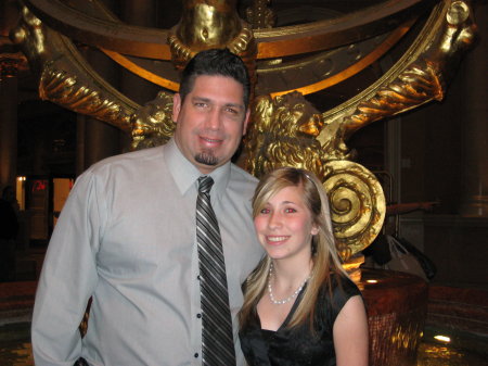 Vegas with my Daughter to see Phantom of the O