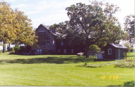 Rear View of the Homestead