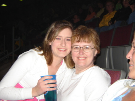 Amy and I at Faith Hill and Tim McGraw concert