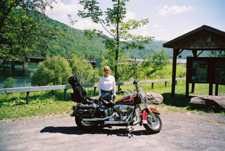 With Debbie in the Catskills