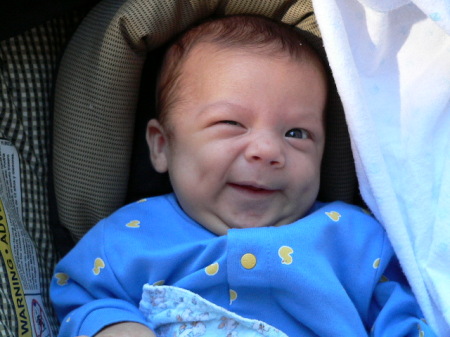 Winking Joshua - only 7 weeks old