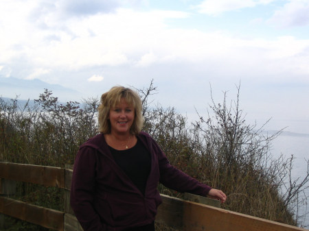 Cristie at Dungeness Spit