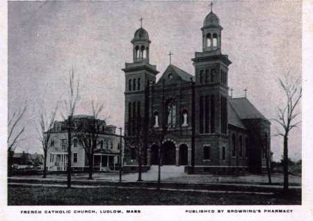 French Church and Rectory 1910