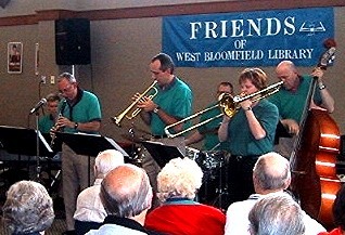 George playing Dixieland music