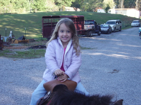 Rheanna on a Pony