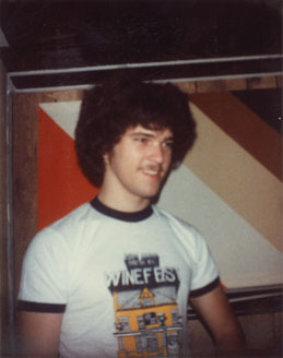 1985 Chuck in college