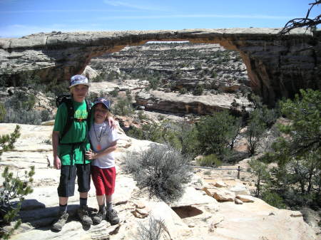 Andy & George Natural Bridges National Monument