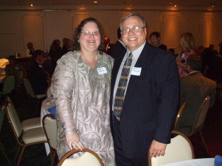 Brenda and me at the 30th class reunion