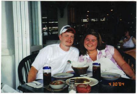 My hubby and me on our honeymoon in Cozumel!