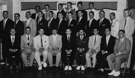 Fulcans Y Club - Bill is middle row, 5th from left