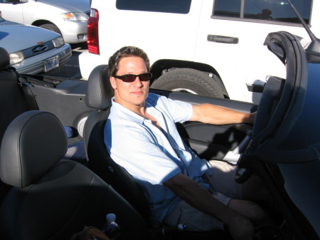 Me in my convertible,