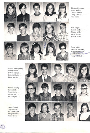 Jennifer Elkins' album, Shepherdsville Jr. High 1971