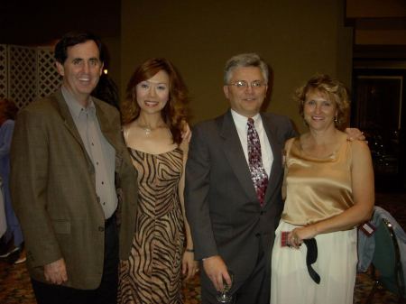 (L to R) Jim and Kimberly Howard, Me and Mary.