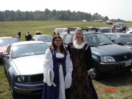 My daughter and I at Rennaisance fair 2006!