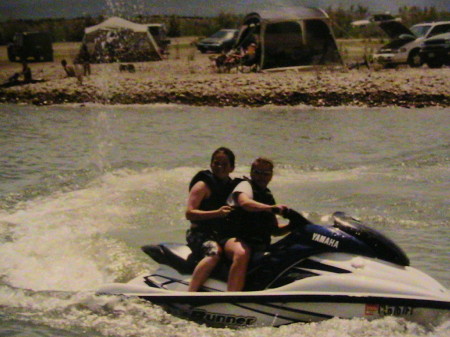 taking a friends son for a ride camping pueblo