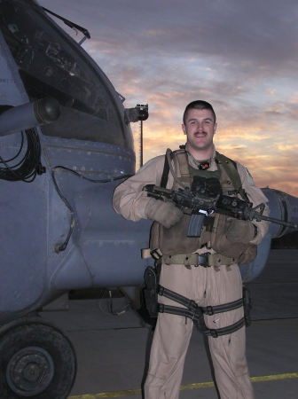 Wearing my gear.  Balad, Iraq - 2006