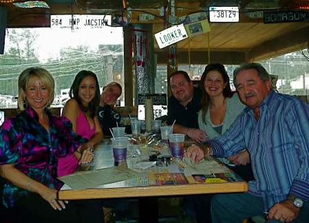 The whole family at the SHED in Ocean Springs