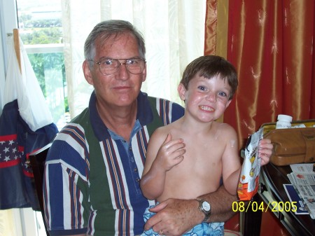 Grandpa and Grandson Alex..